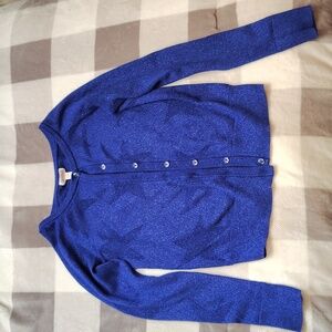 Girls Cat and Jack  blue sweater,size XL